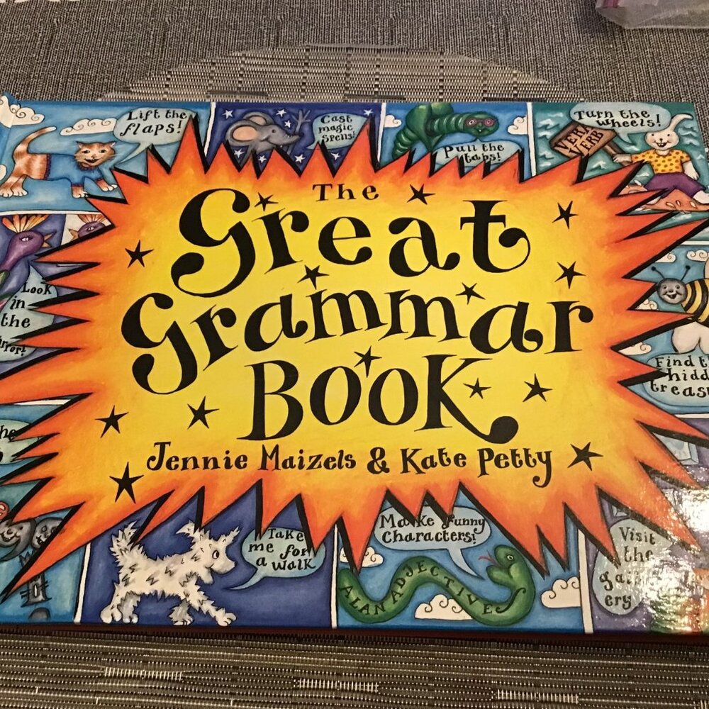 The Great Grammar Book Lift the Flaps Book (Homeschooling, Educational Book)